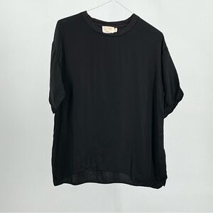 Nation LTD Classic Black Short Sleeve Tee
